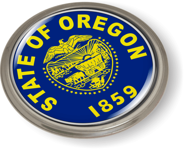 Oregon - State Flag Emblem